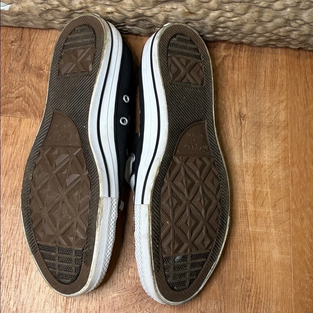 Converse Chuck Taylor All Star Shoreline Slip On Sneakers Black Women’s 9.5 - Picture 7 of 8